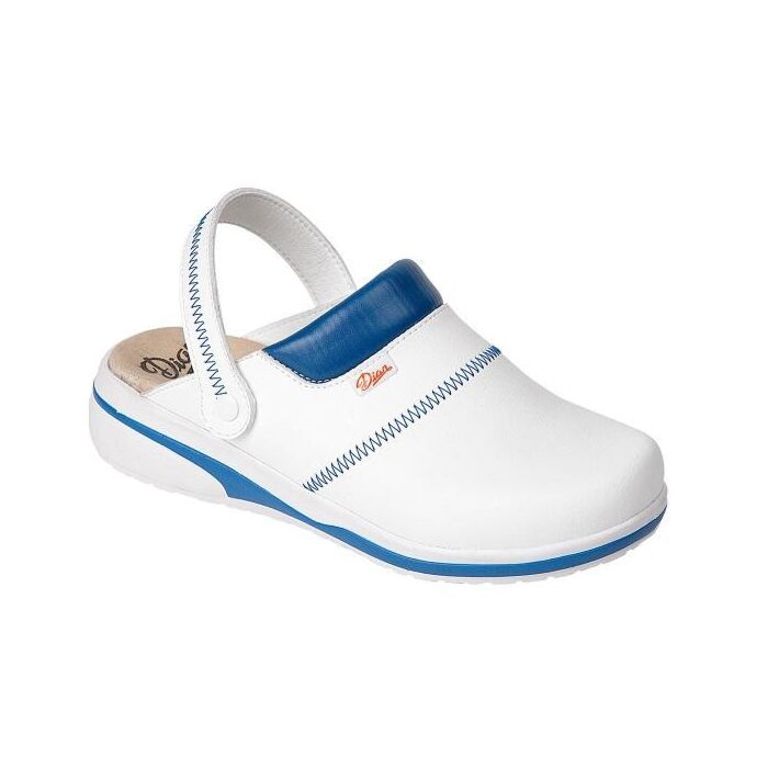 DIAN, ZUECO MAR blanco/azul