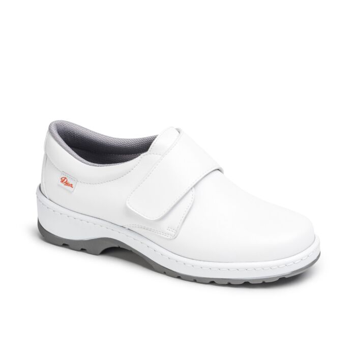DIAN ZAPATO VELCRO MILAN blanco