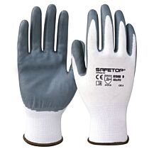 GUANTE NITRILO talla 9, mínimo 12 ud