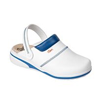DIAN, ZUECO MAR blanco/azul