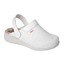 DIAN, ZUECO MAR PICADO blanco
